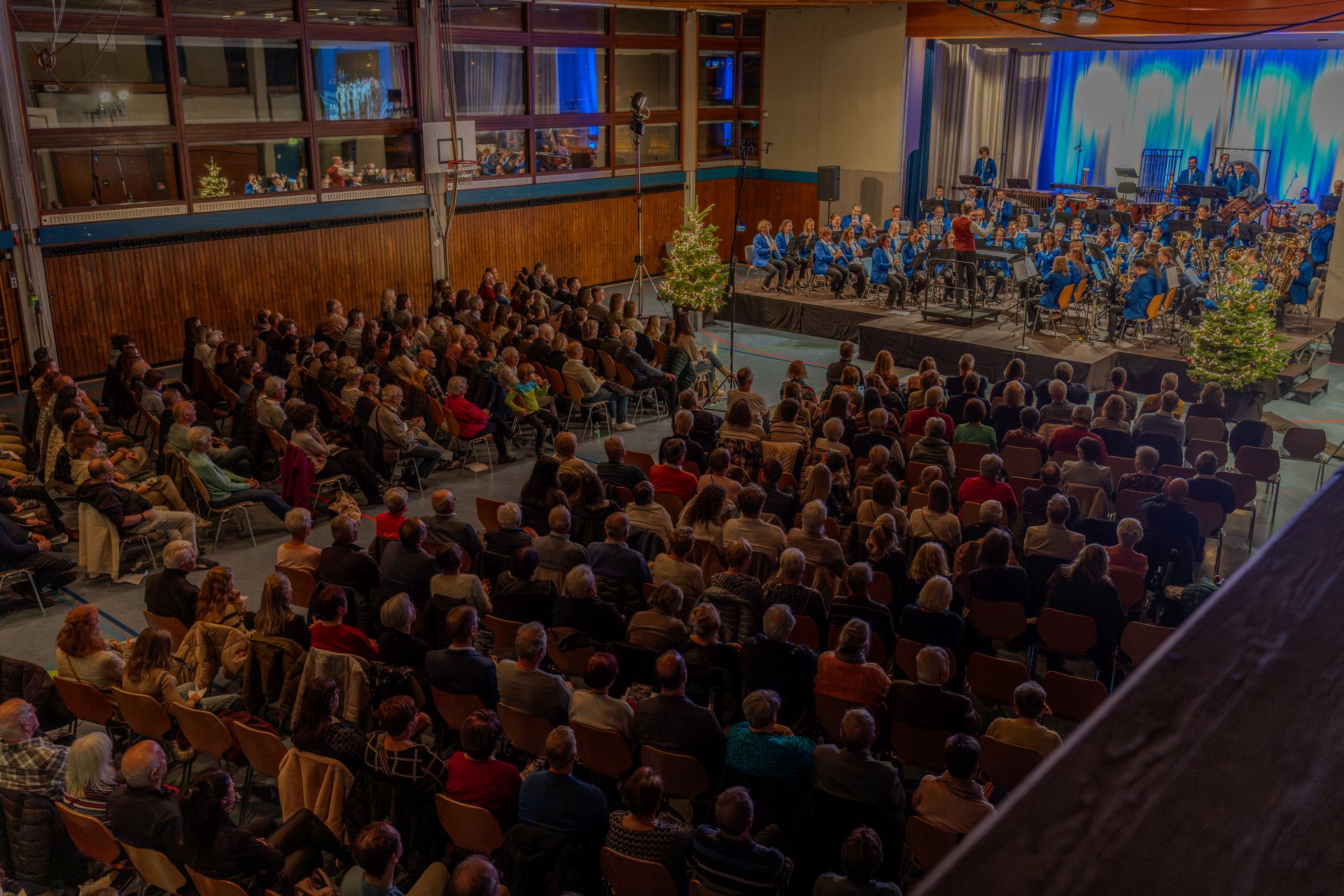 Blasorchester beim Jahreskonzert 2025