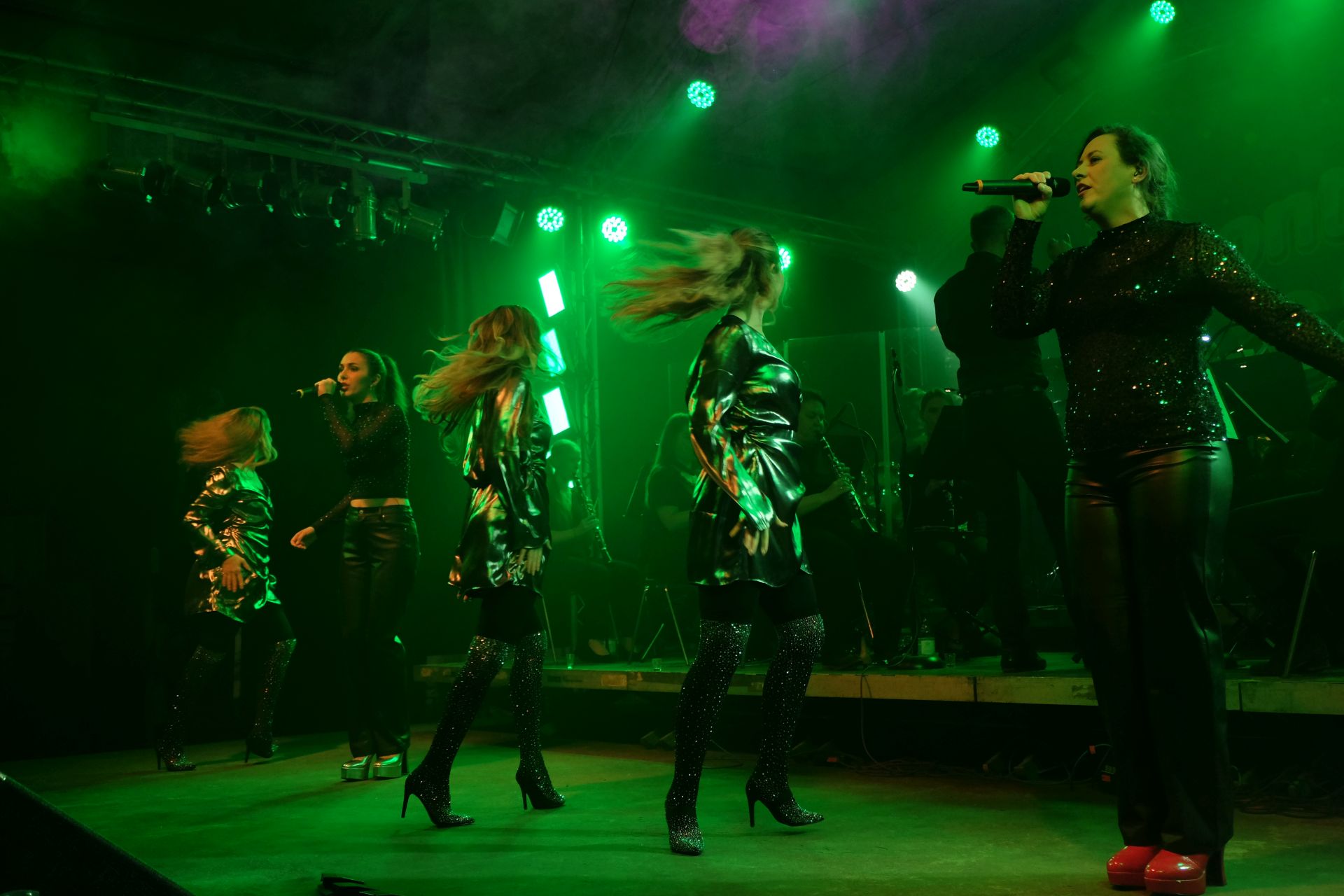 Blasorchester bei der Montagabendshow 2025