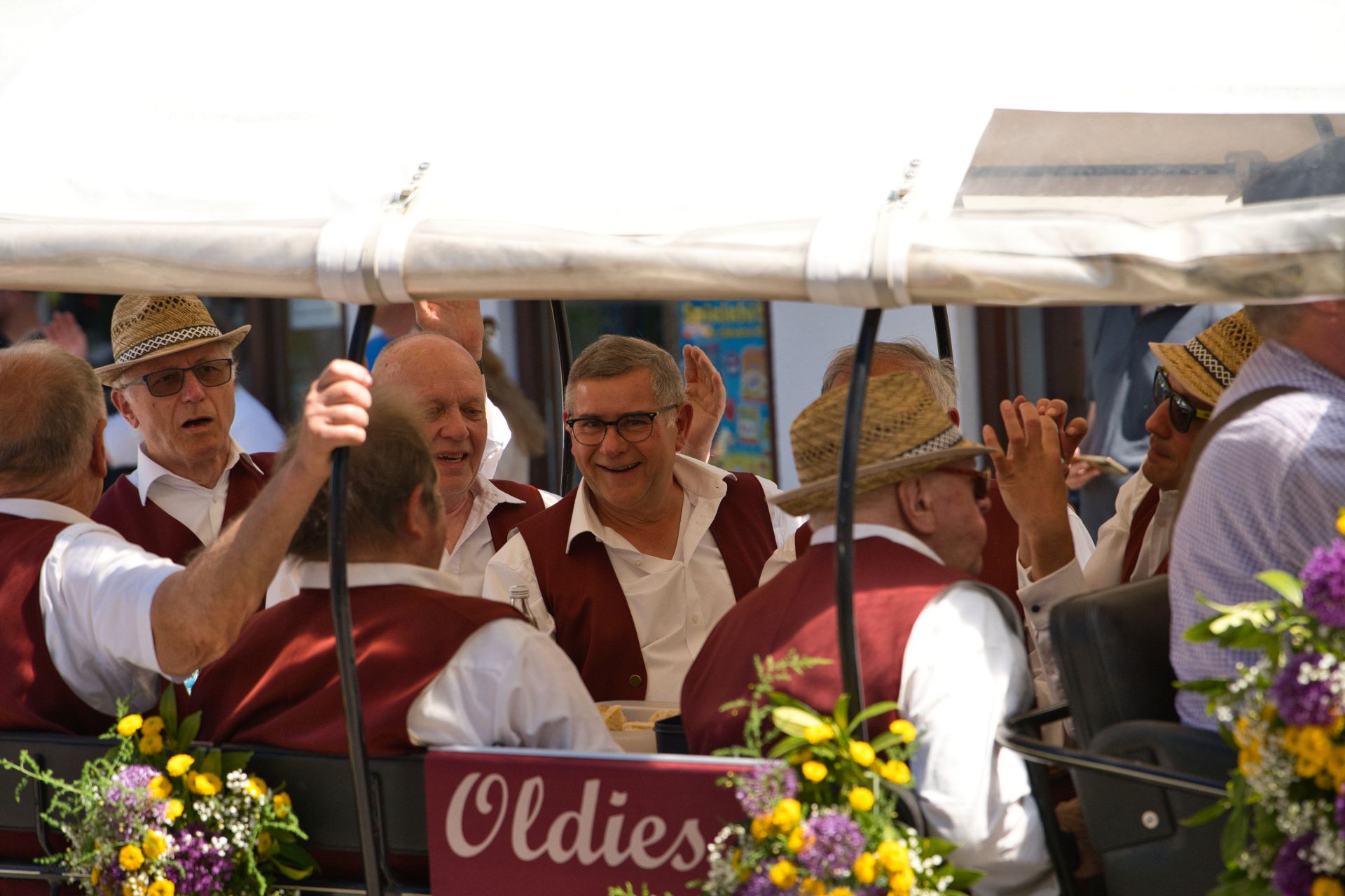 Oldiekapelle beim Festumzug