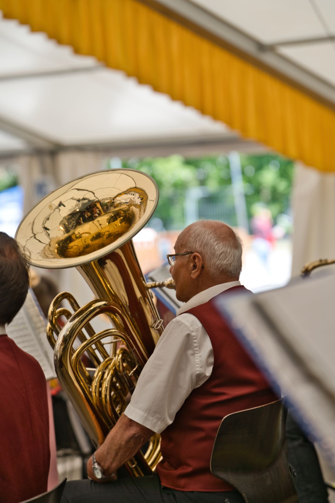 Oldiekapelle beim Kreismusikfest 2025