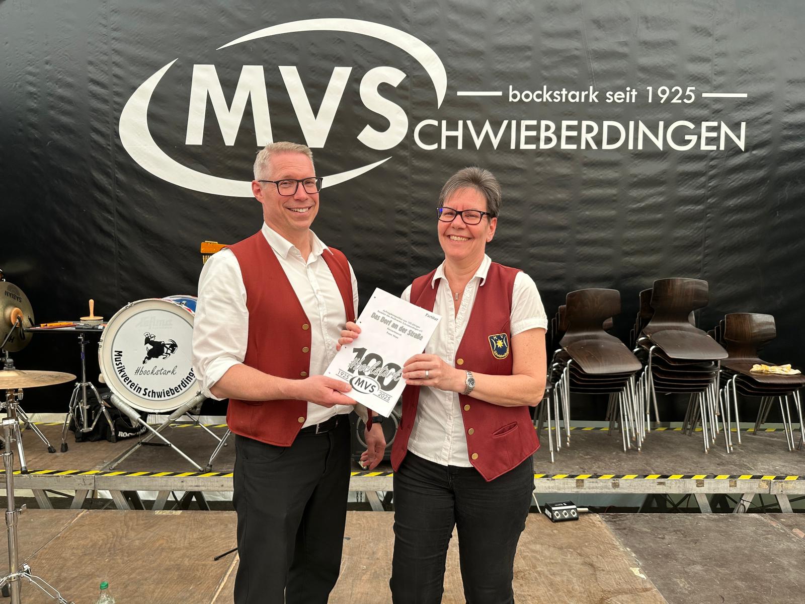 Jubiläumsmarsch Das Dorf an der Straße