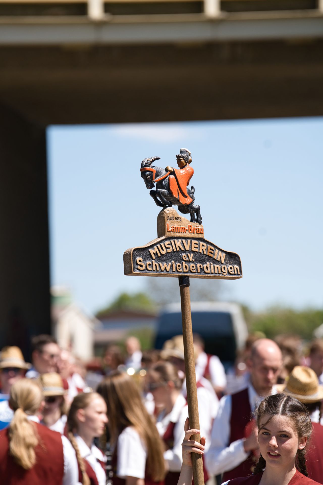 Der Lammbock beim Festumzug
