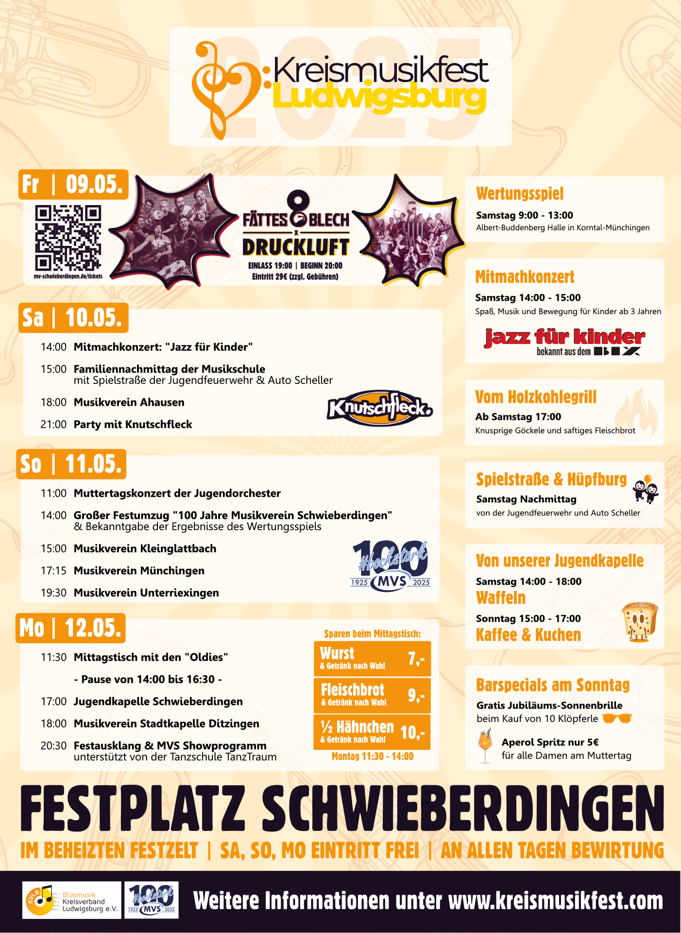 Kreismusikfest 2025 Programm
