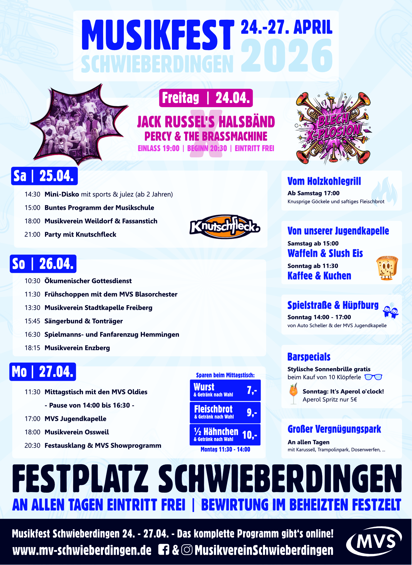 Programm Musikfest Schwieberdingen 2026